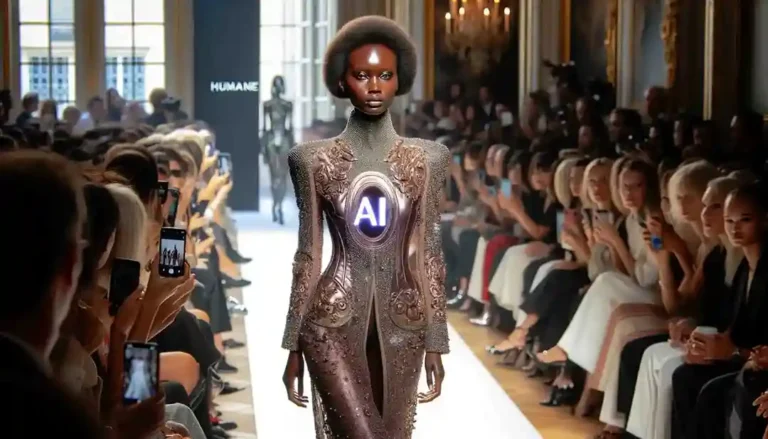 El AI Pin de Humane en la Semana de la Moda de París