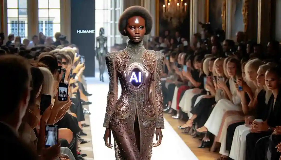 El AI Pin de Humane en la Semana de la Moda de París